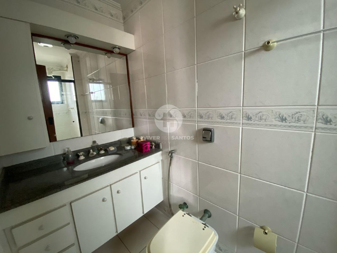 Apartamento com 4 suítes e três vagas demarcadas a três quadras da praia no Boqueirão em Boqueirão, Santos — foto 10