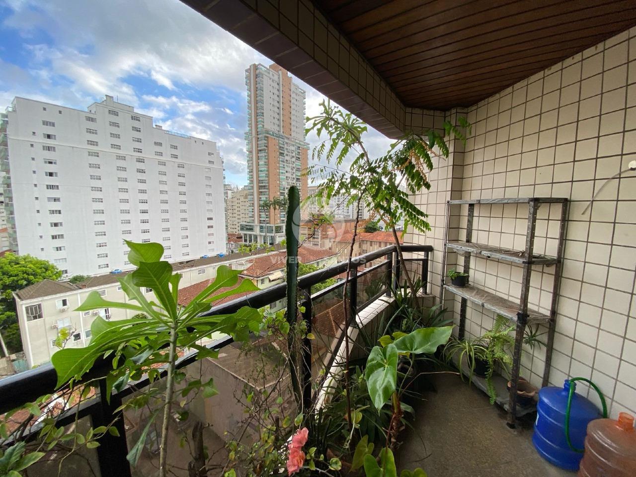 Apartamento com 4 suítes e três vagas demarcadas a três quadras da praia no Boqueirão em Boqueirão, Santos — foto 5