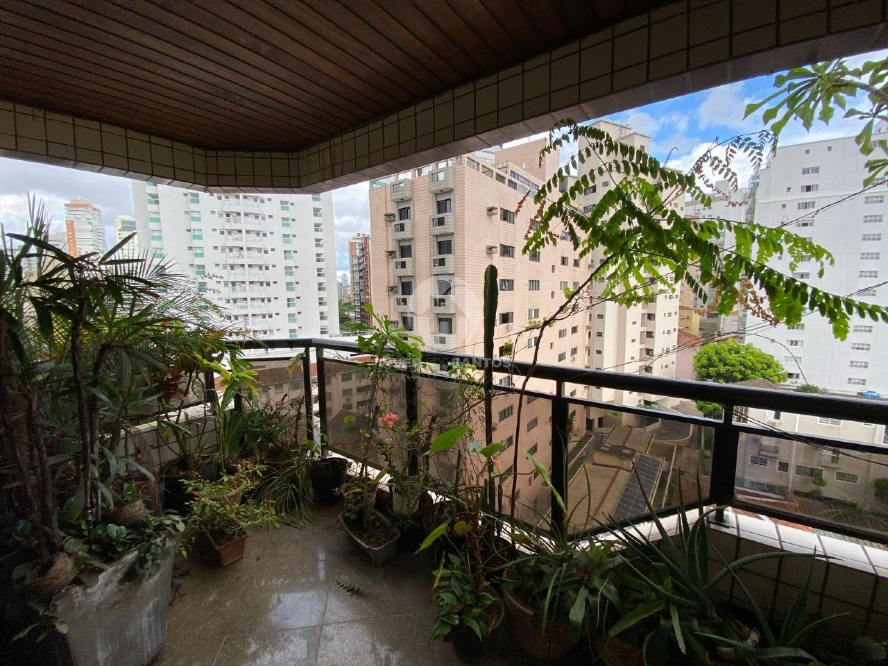 Apartamento com 4 suítes e três vagas demarcadas a três quadras da praia no Boqueirão em Boqueirão, Santos — foto 4