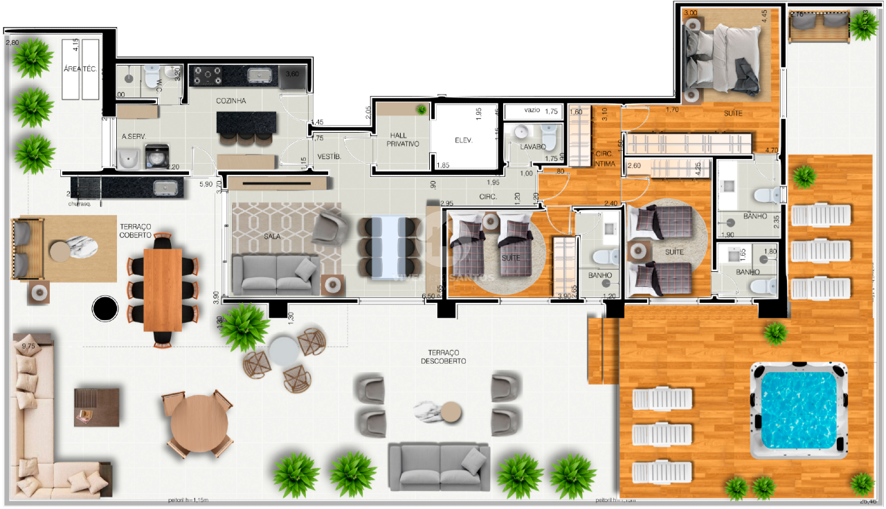 Residencial Bali Santos – Viva o equilíbrio entre sofisticação e bem-estar em Embaré, Santos — foto 11