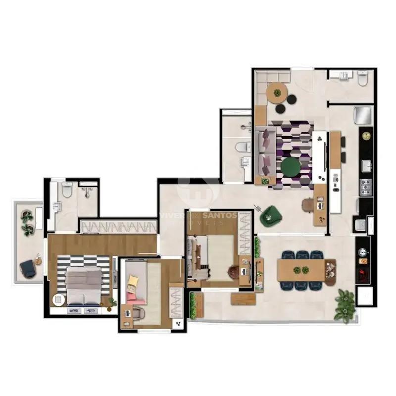 Residencial Reserva Brasil – Natureza, conforto e qualidade de vida em harmonia em Aparecida, Santos — foto 13