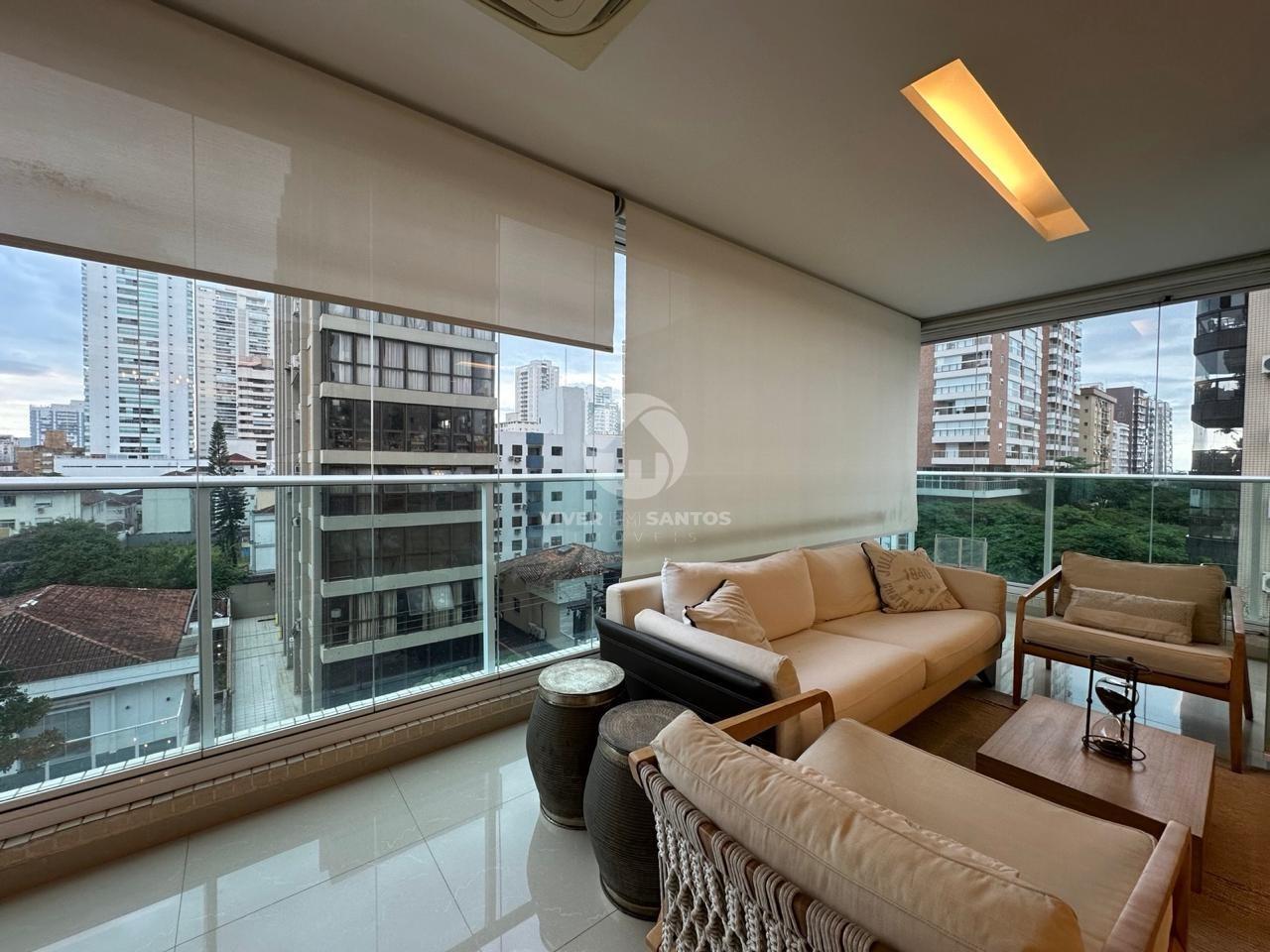 Apartamento à venda, 4 quartos, 4 suítes, 3 vagas, Embaré - Santos/SP em Embaré, Santos — foto 10