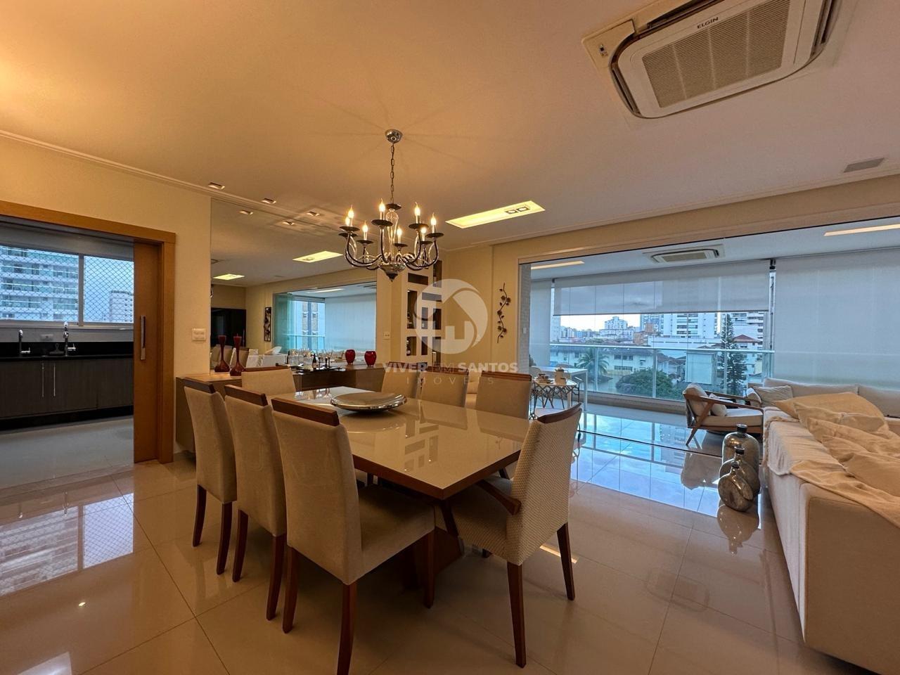 Apartamento à venda, 4 quartos, 4 suítes, 3 vagas, Embaré - Santos/SP em Embaré, Santos — foto 12