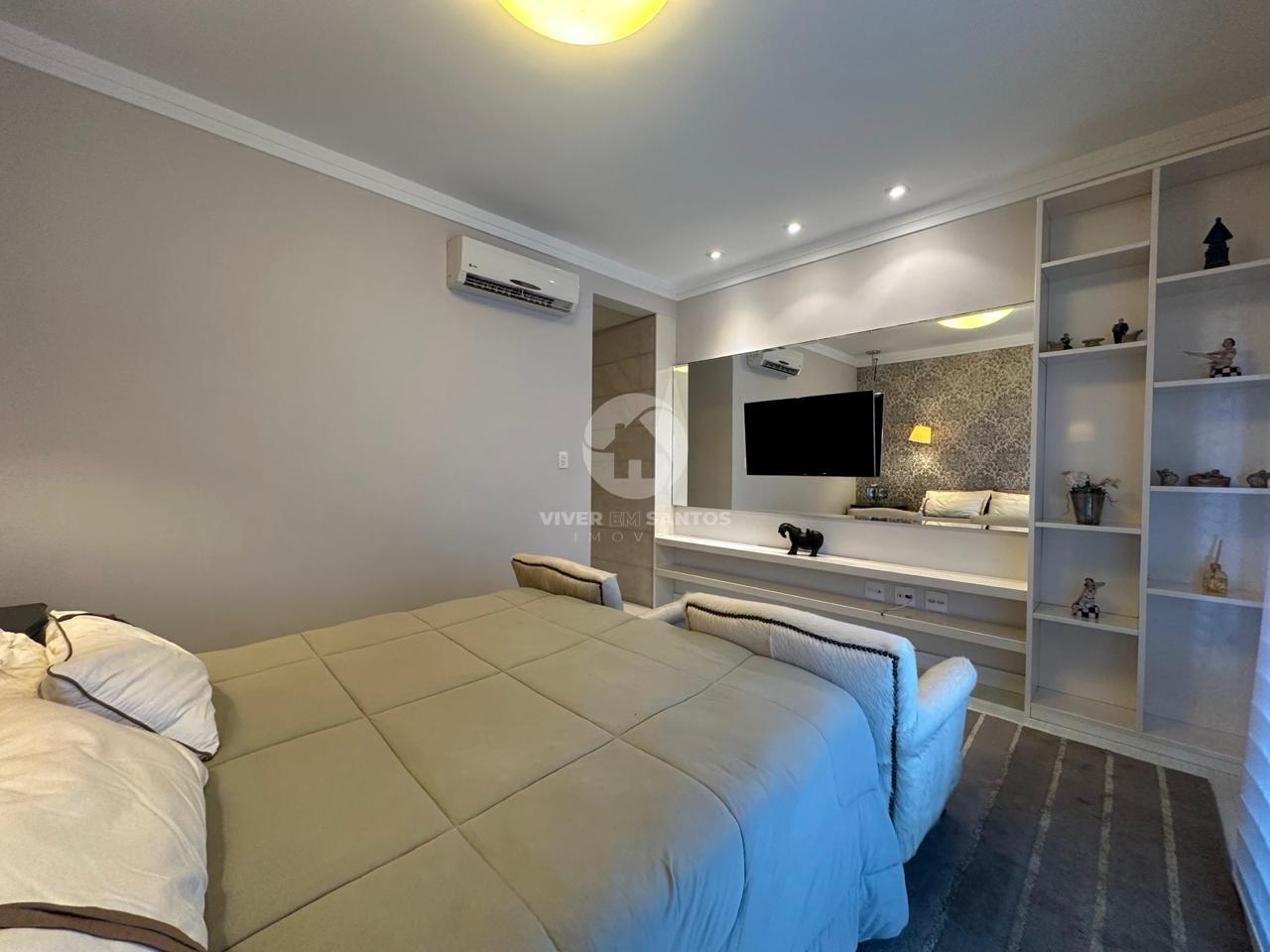 Apartamento à venda, 4 quartos, 4 suítes, 3 vagas, Embaré - Santos/SP em Embaré, Santos — foto 21