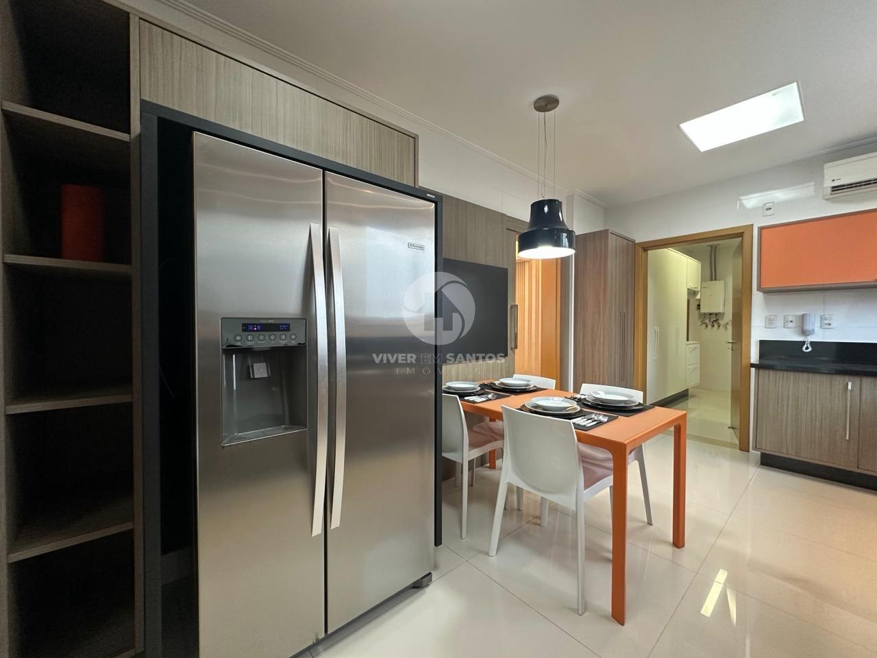 Apartamento à venda, 4 quartos, 4 suítes, 3 vagas, Embaré - Santos/SP em Embaré, Santos — foto 2