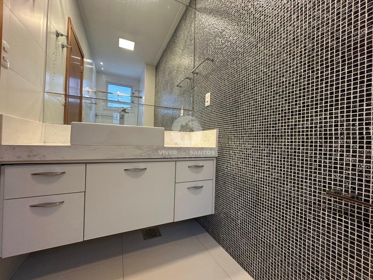 Apartamento à venda, 4 quartos, 4 suítes, 3 vagas, Embaré - Santos/SP em Embaré, Santos — foto 16