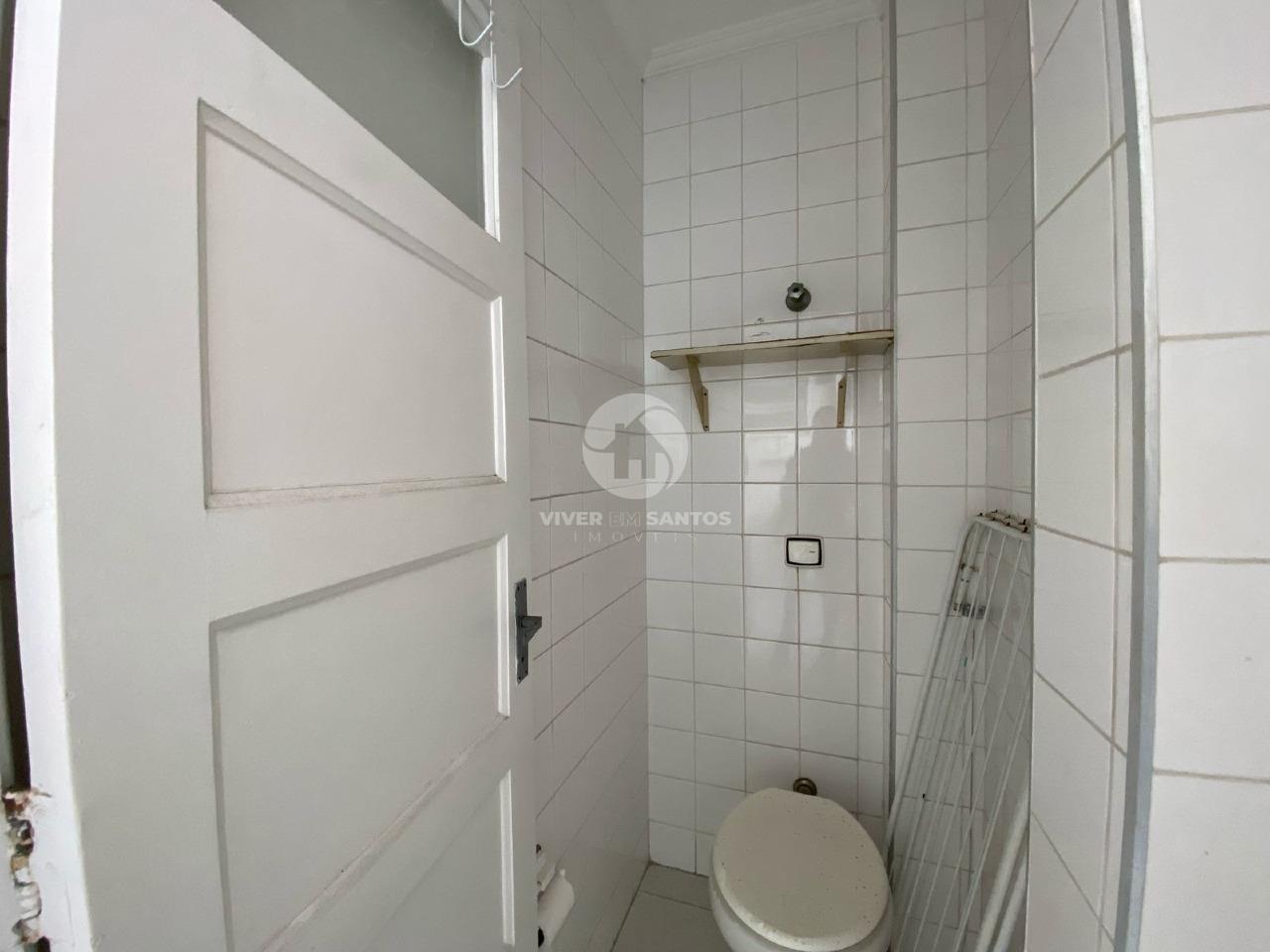 Apartamento na quadra da praia do Boqueirão com dois dormitórios e uma suíte. em Boqueirão, Santos — foto 18