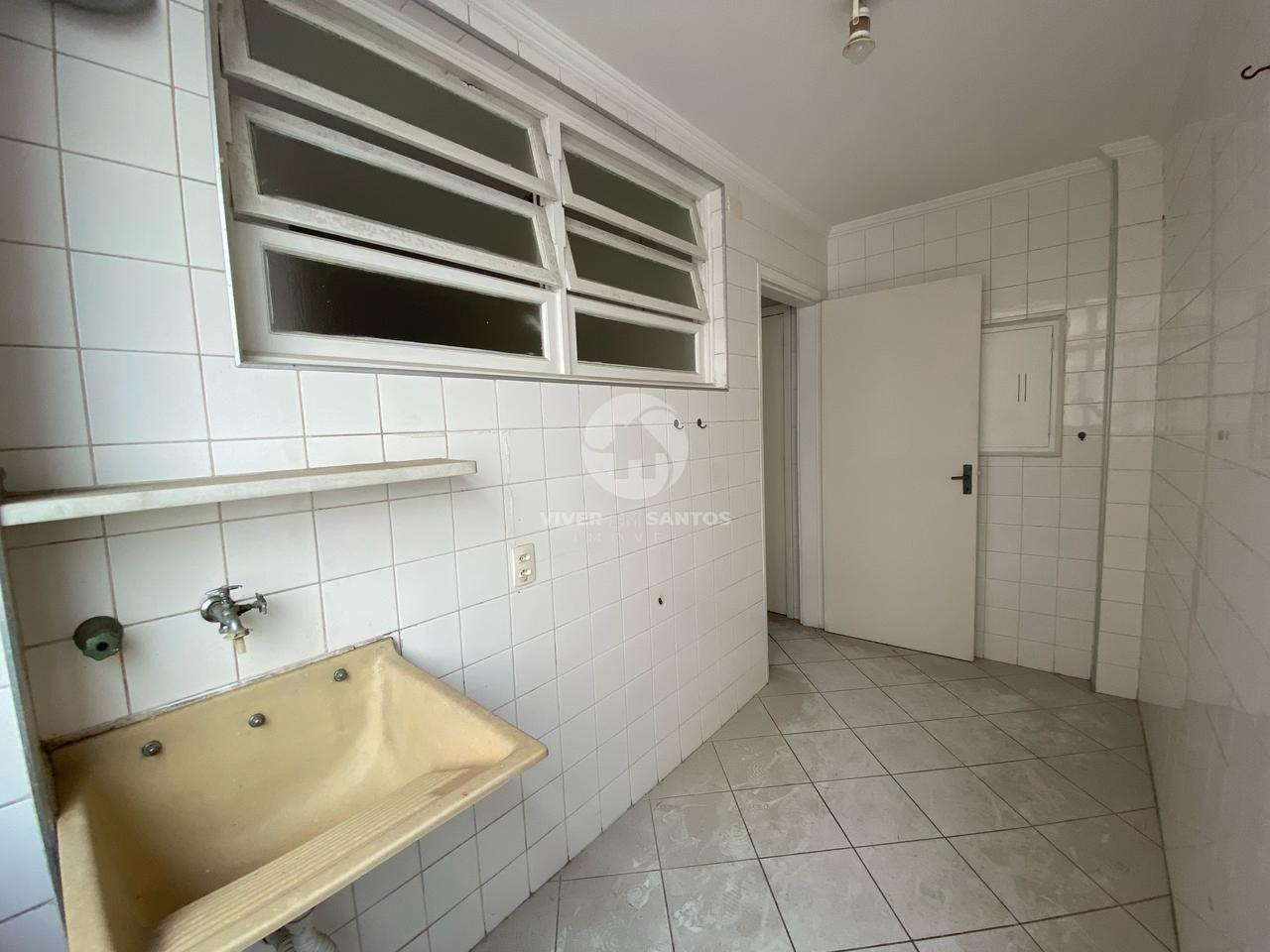 Apartamento na quadra da praia do Boqueirão com dois dormitórios e uma suíte. em Boqueirão, Santos — foto 16