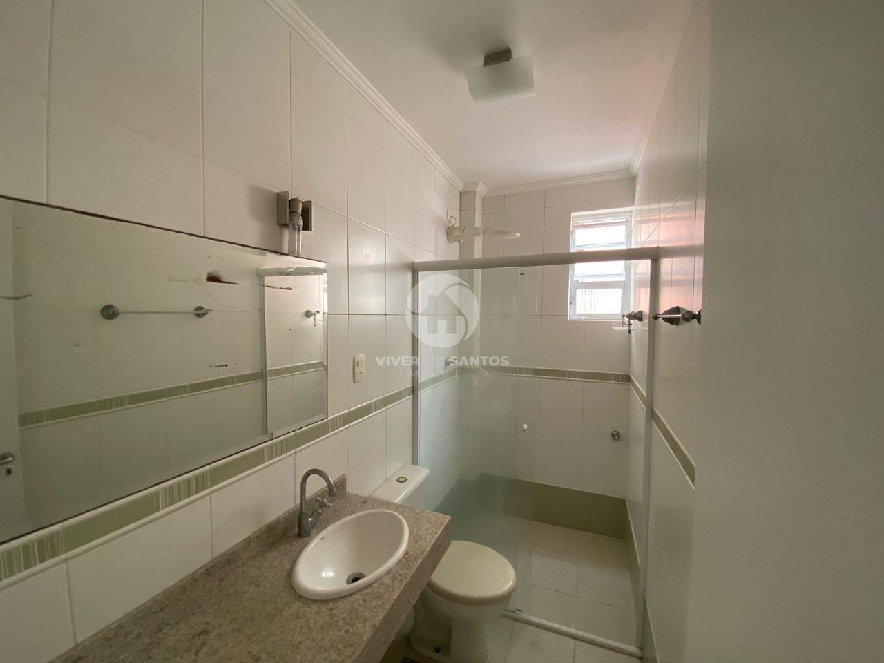 Apartamento na quadra da praia do Boqueirão com dois dormitórios e uma suíte. em Boqueirão, Santos — foto 11