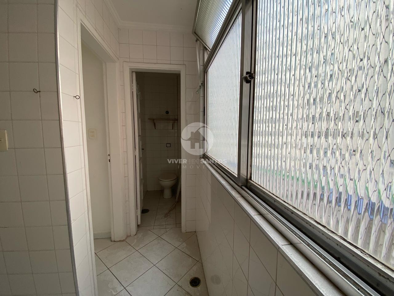 Apartamento na quadra da praia do Boqueirão com dois dormitórios e uma suíte. em Boqueirão, Santos — foto 15