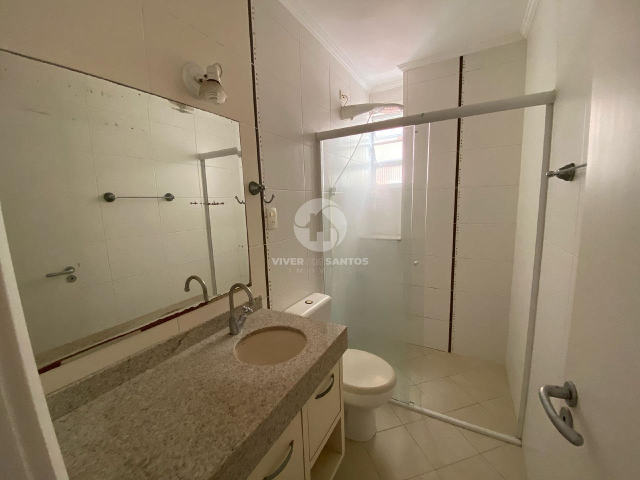 Apartamento na quadra da praia do Boqueirão com dois dormitórios e uma suíte. em Boqueirão, Santos — foto 8