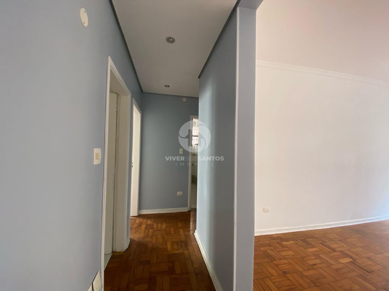 Apartamento na quadra da praia do Boqueirão com dois dormitórios e uma suíte. em Boqueirão, Santos — foto 4