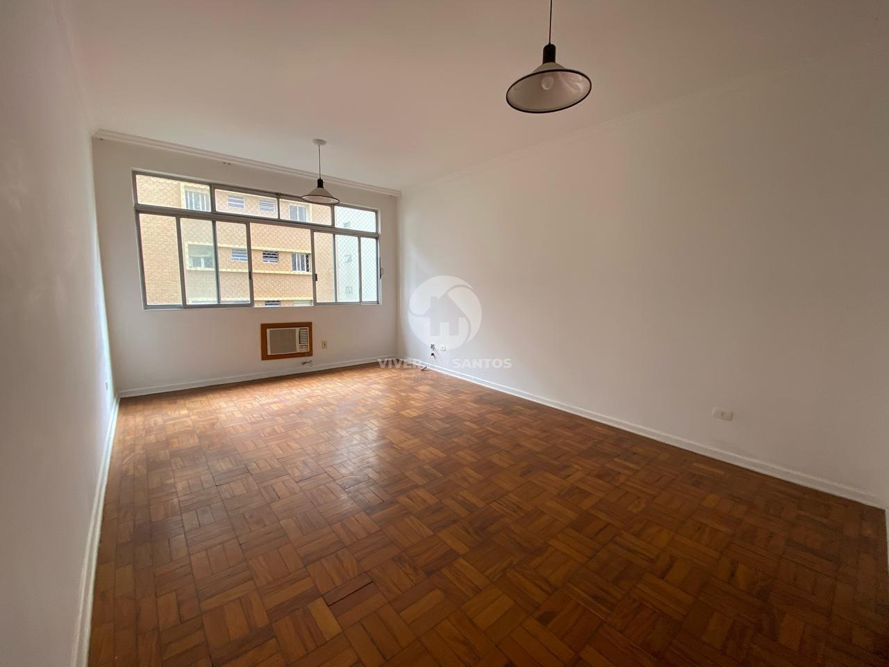 Apartamento na quadra da praia do Boqueirão com dois dormitórios e uma suíte. em Boqueirão, Santos — foto 2