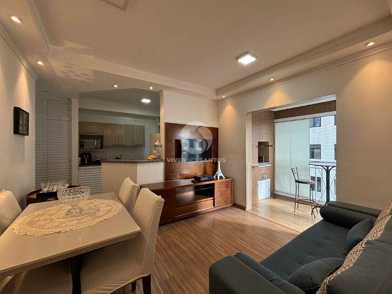 Apartamento à venda, 2 quartos, 1 suíte, 1 vaga, Macuco - Santos/SP em Macuco, Santos — foto 3
