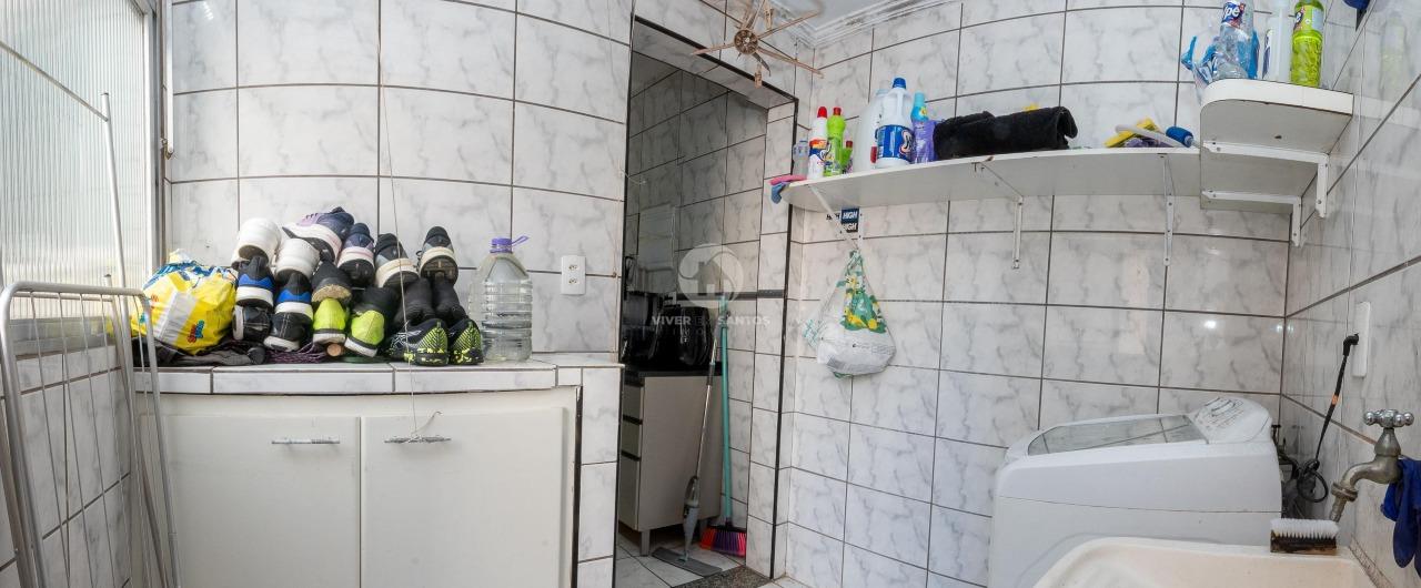 Apartamento 2 dormitórios com 2 banheiros, elevador no Embare em Boqueirão, Santos — foto 17