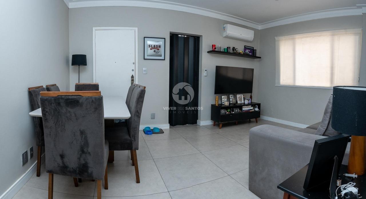 Apartamento 2 dormitórios com 2 banheiros, elevador no Embare em Boqueirão, Santos — foto 12