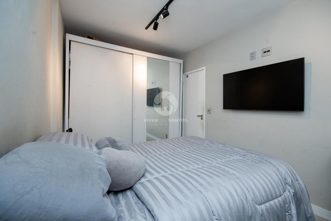 Apartamento 2 dormitórios com 2 banheiros, elevador no Embare em Boqueirão, Santos — foto 10