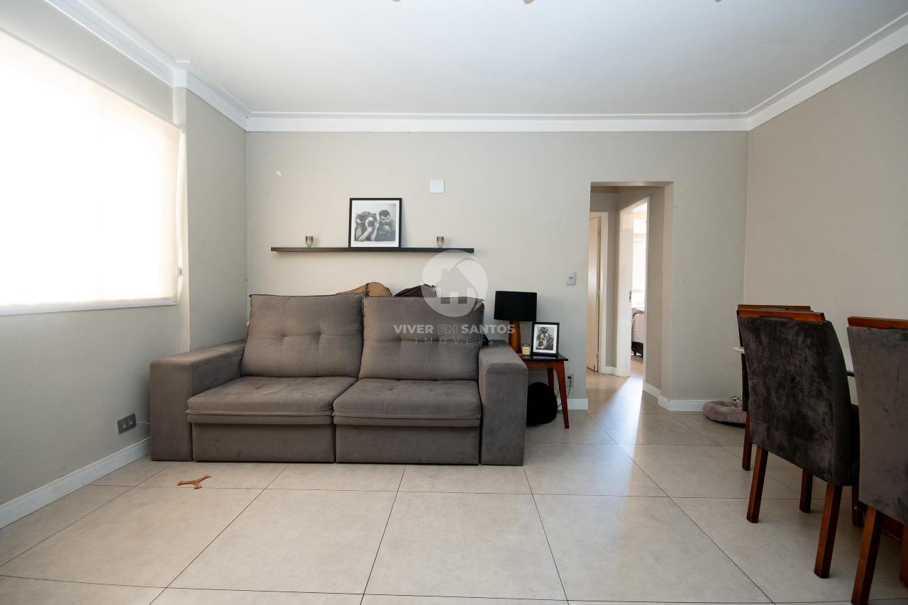 Apartamento 2 dormitórios com 2 banheiros, elevador no Embare em Boqueirão, Santos — foto 4