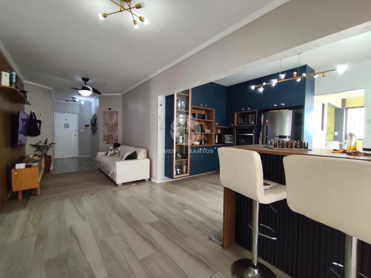 Apartamento 2 Dormitórios, Suíte e Lazer Completo na Ponta da Praia - Santos SP em Ponta da Praia, Santos — foto 3