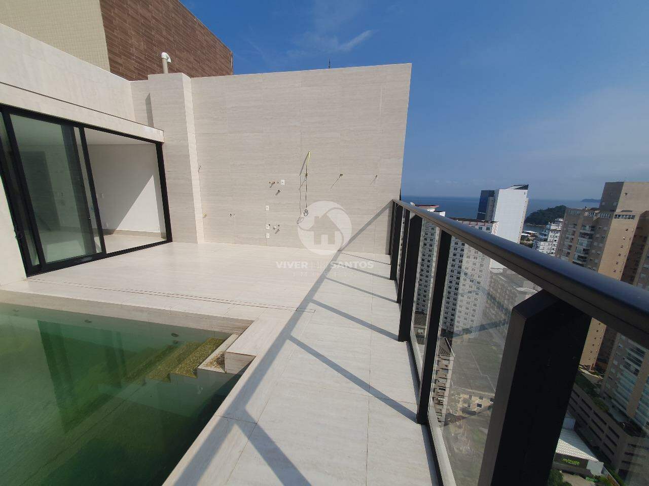 Cobertura à venda, 3 quartos, 3 suítes, 2 vagas, José Menino - Santos/SP em José Menino, Santos — foto 11