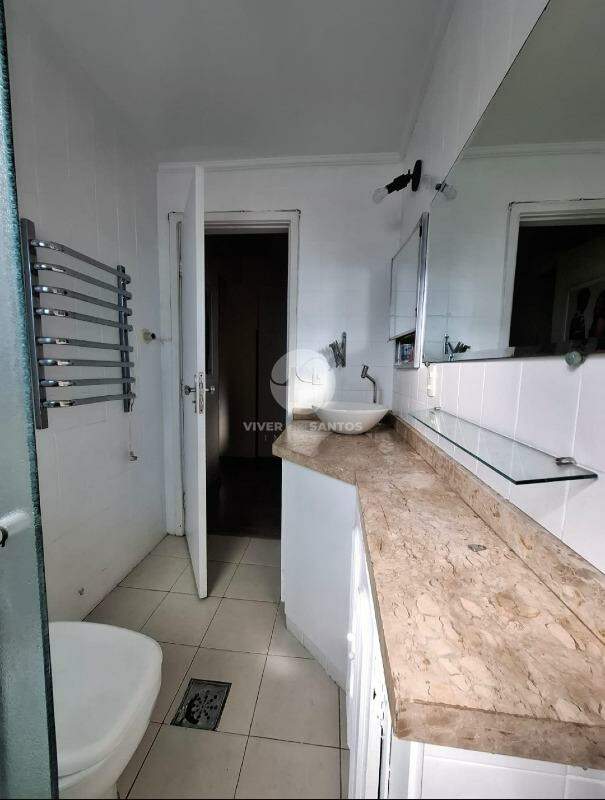 Apartamento 2 Dormitórios na Av. Conselheiro Nébias – Sala Ampla, Elevador e Garagem | Encruzilhada em Encruzilhada, Santos — foto 10
