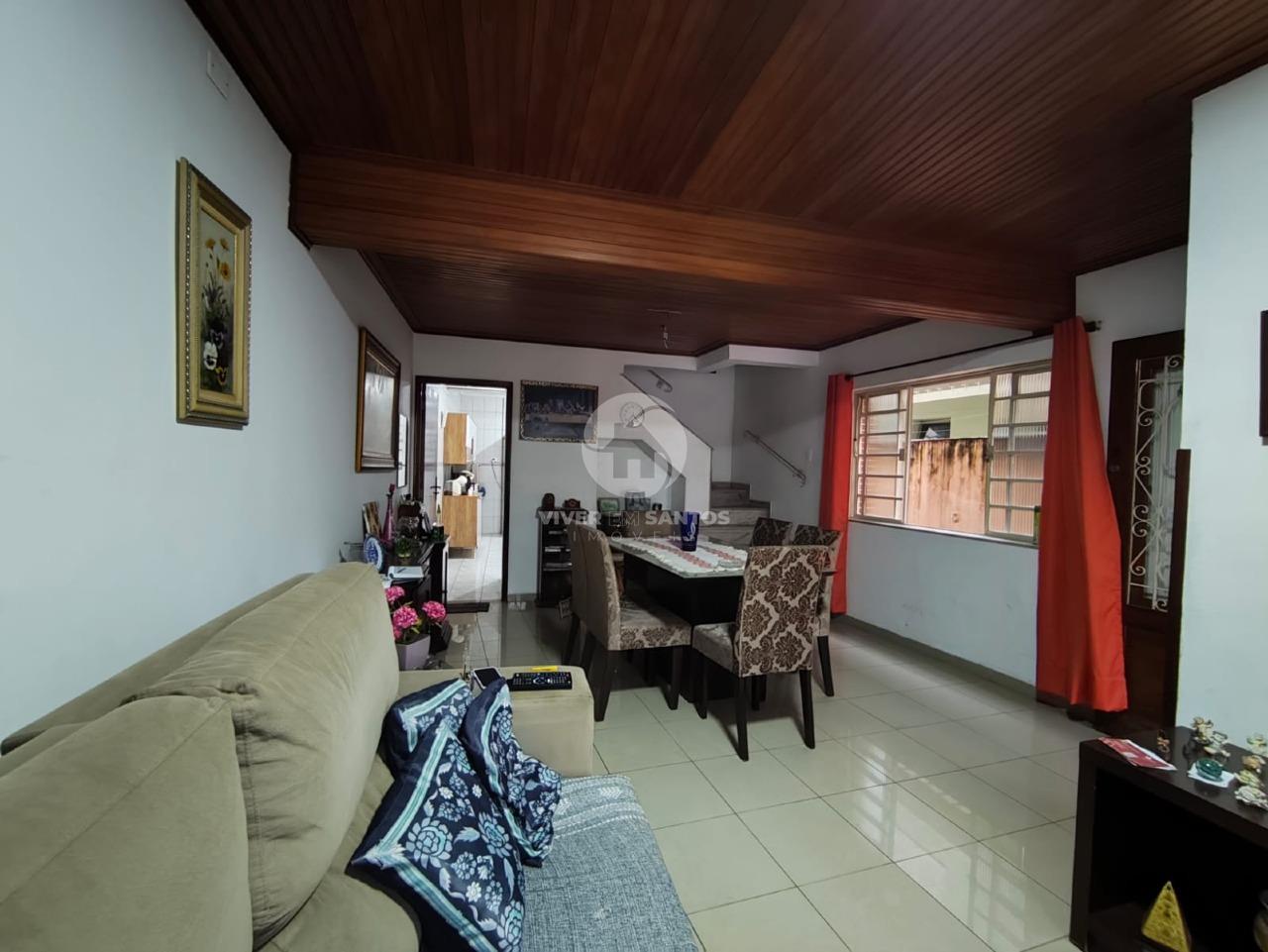Casa 3 dormitórios- Bairro Aparecida - Santos em Aparecida, Santos — foto 3