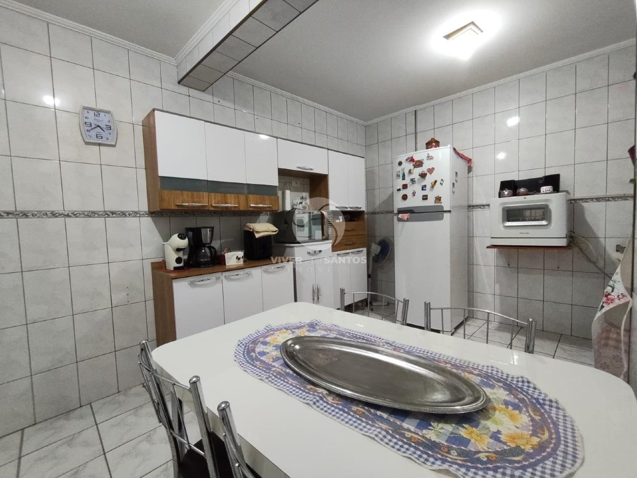 Casa 3 dormitórios- Bairro Aparecida - Santos em Aparecida, Santos — foto 4
