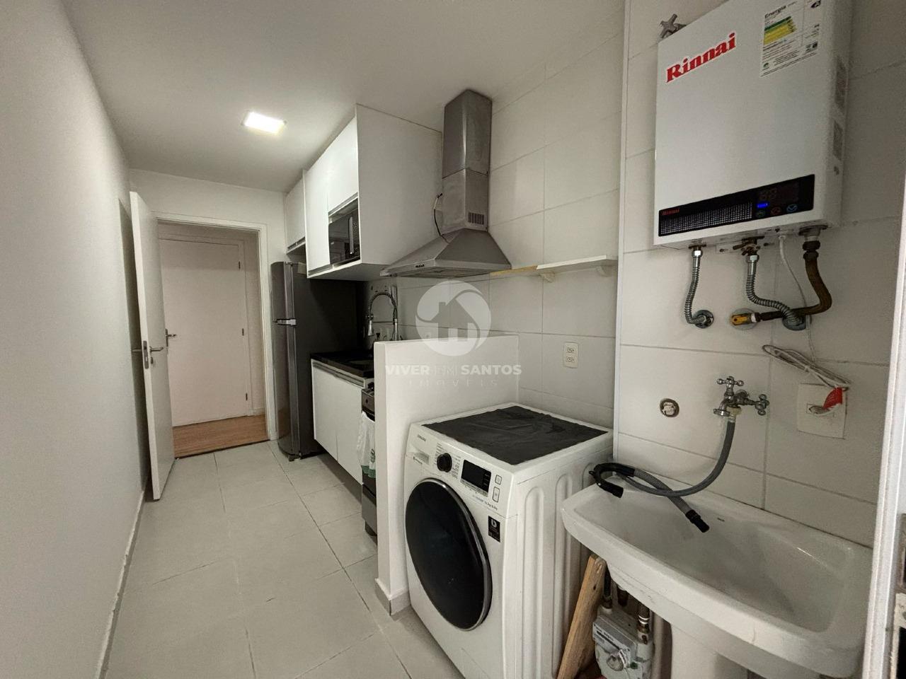 Apartamento à venda, 2 quartos, 1 suíte, 1 vaga, Gonzaga - Santos/SP em Gonzaga, Santos — foto 9