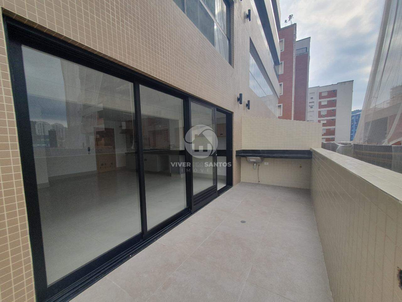 Apartamento Garden à venda, 2 quartos, 1 vaga, José Menino - Santos/SP em José Menino, Santos — foto 17