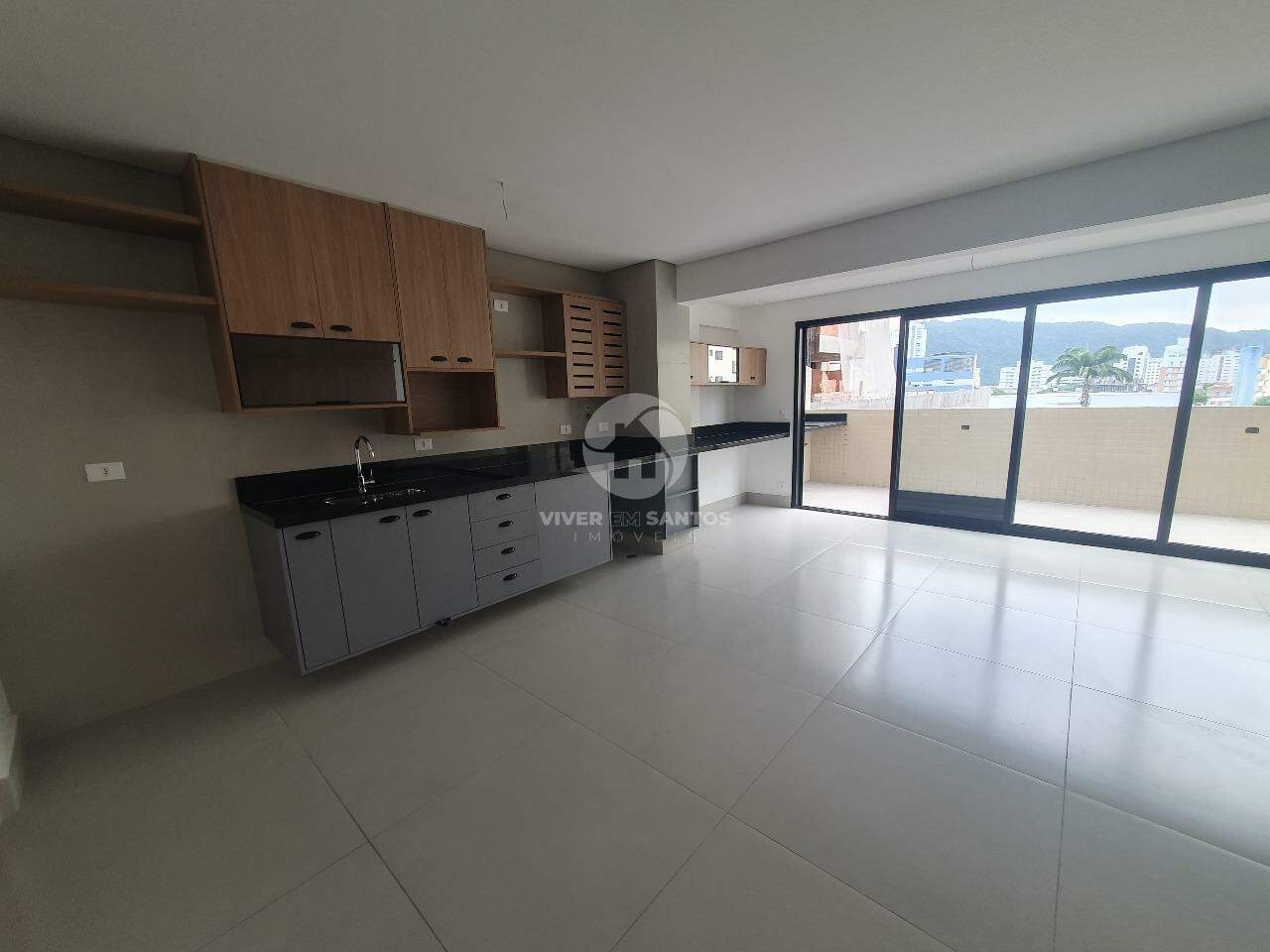 Apartamento Garden à venda, 2 quartos, 1 vaga, José Menino - Santos/SP em José Menino, Santos — foto 2