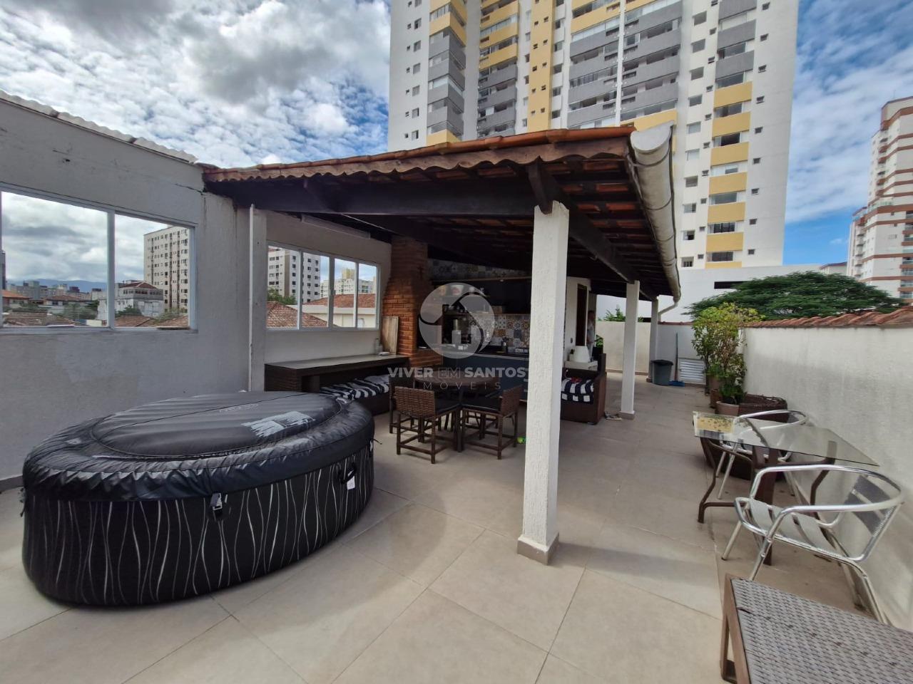 Sobrado à venda, 4 quartos, 4 suítes, 5 vagas, Boqueirão - Santos/SP em Boqueirão, Santos — foto 22