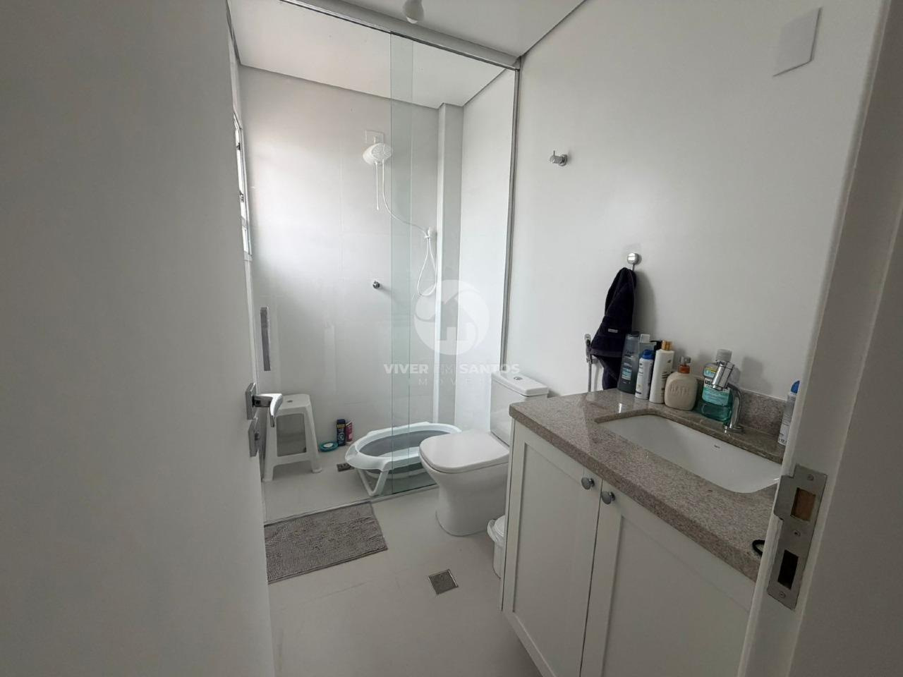 Cobertura 3 Suítes, Piscina Privativa, Churrasqueira e Vista Panorâmica Próxima à Praia – Santos/SP em Ponta da Praia, Santos — foto 13