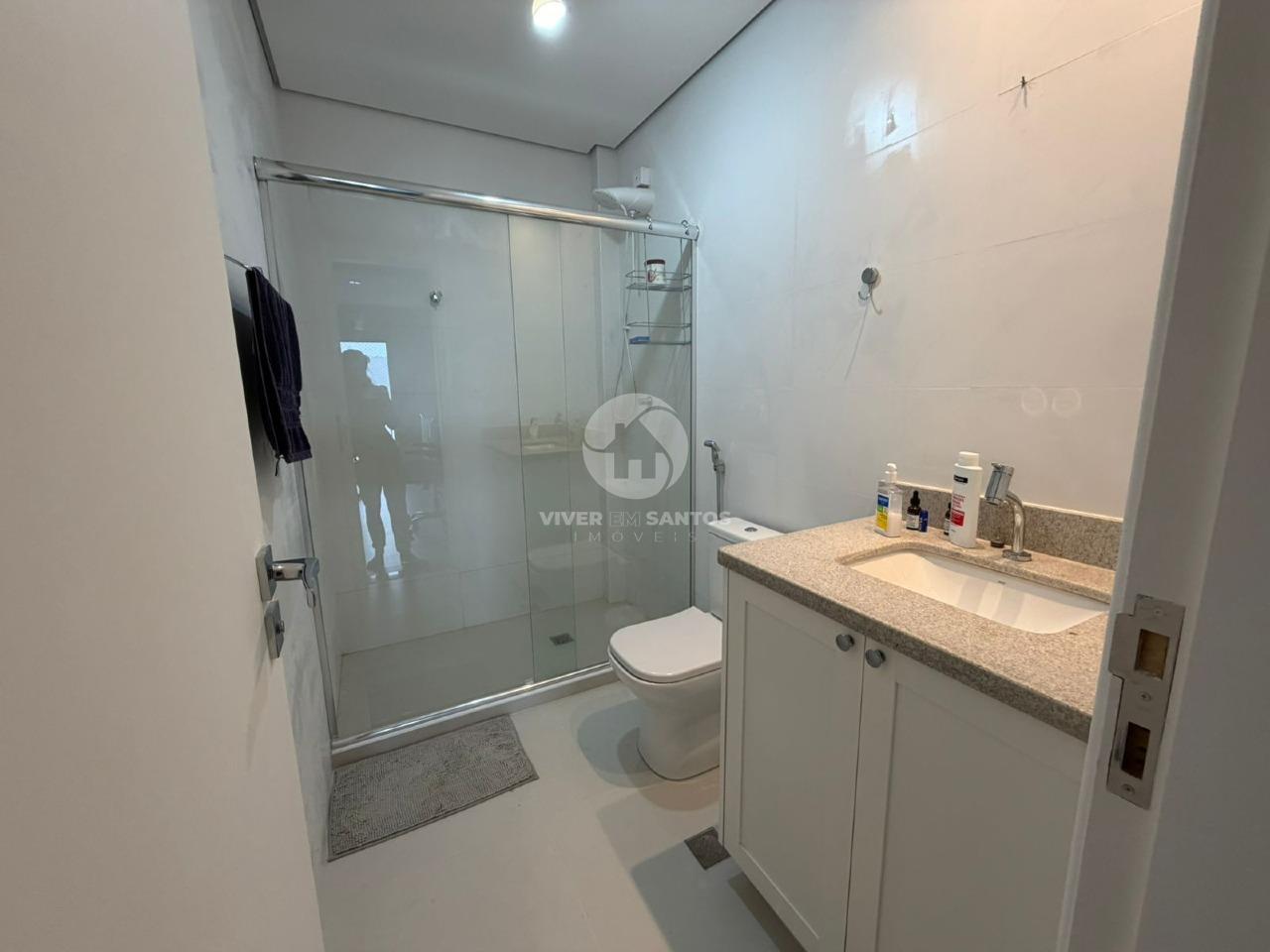 Cobertura 3 Suítes, Piscina Privativa, Churrasqueira e Vista Panorâmica Próxima à Praia – Santos/SP em Ponta da Praia, Santos — foto 15