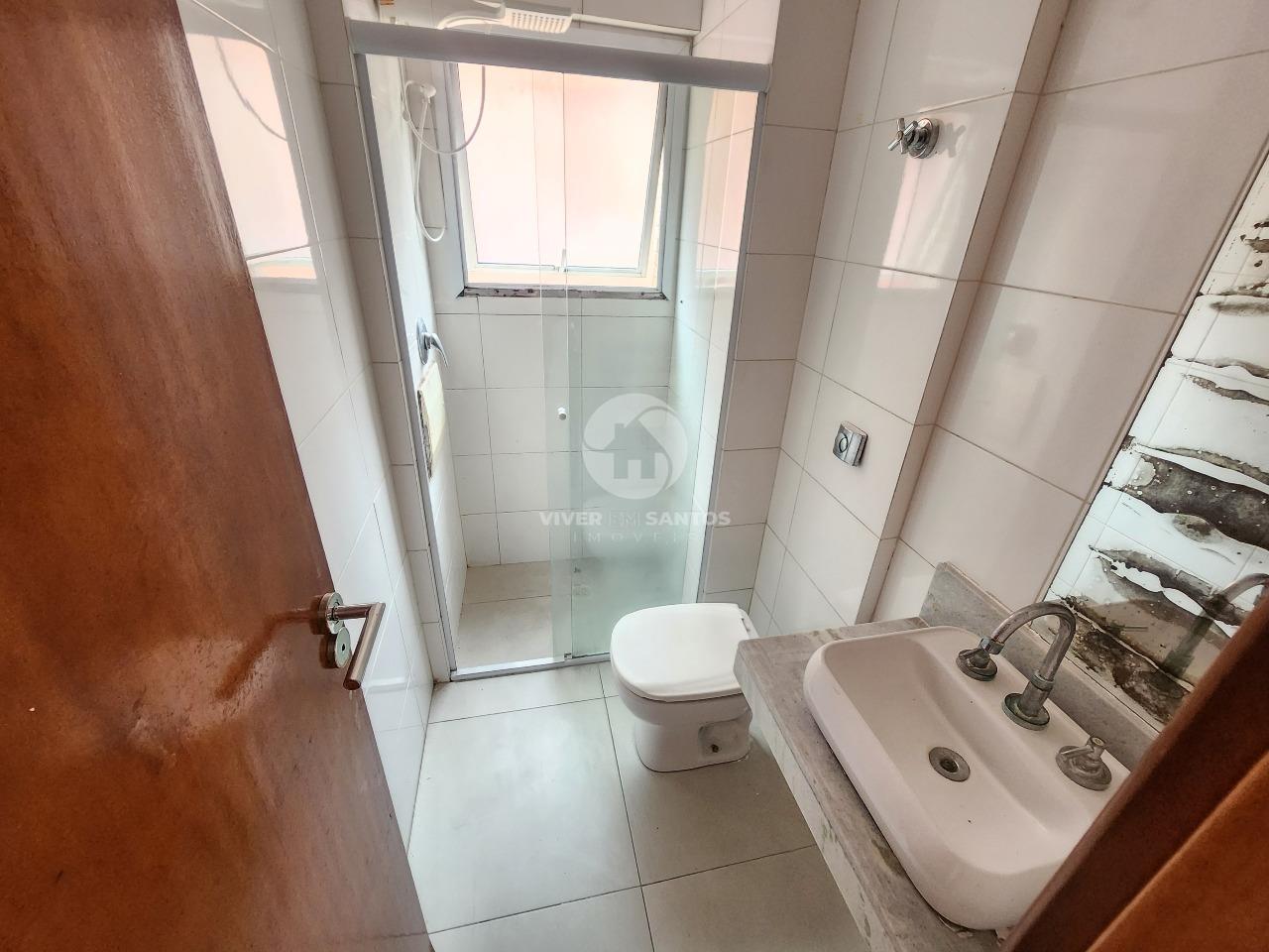 Apartamento com 1 dormitório, varanda e lazer completo no José Menino – Santos em José Menino, Santos — foto 4
