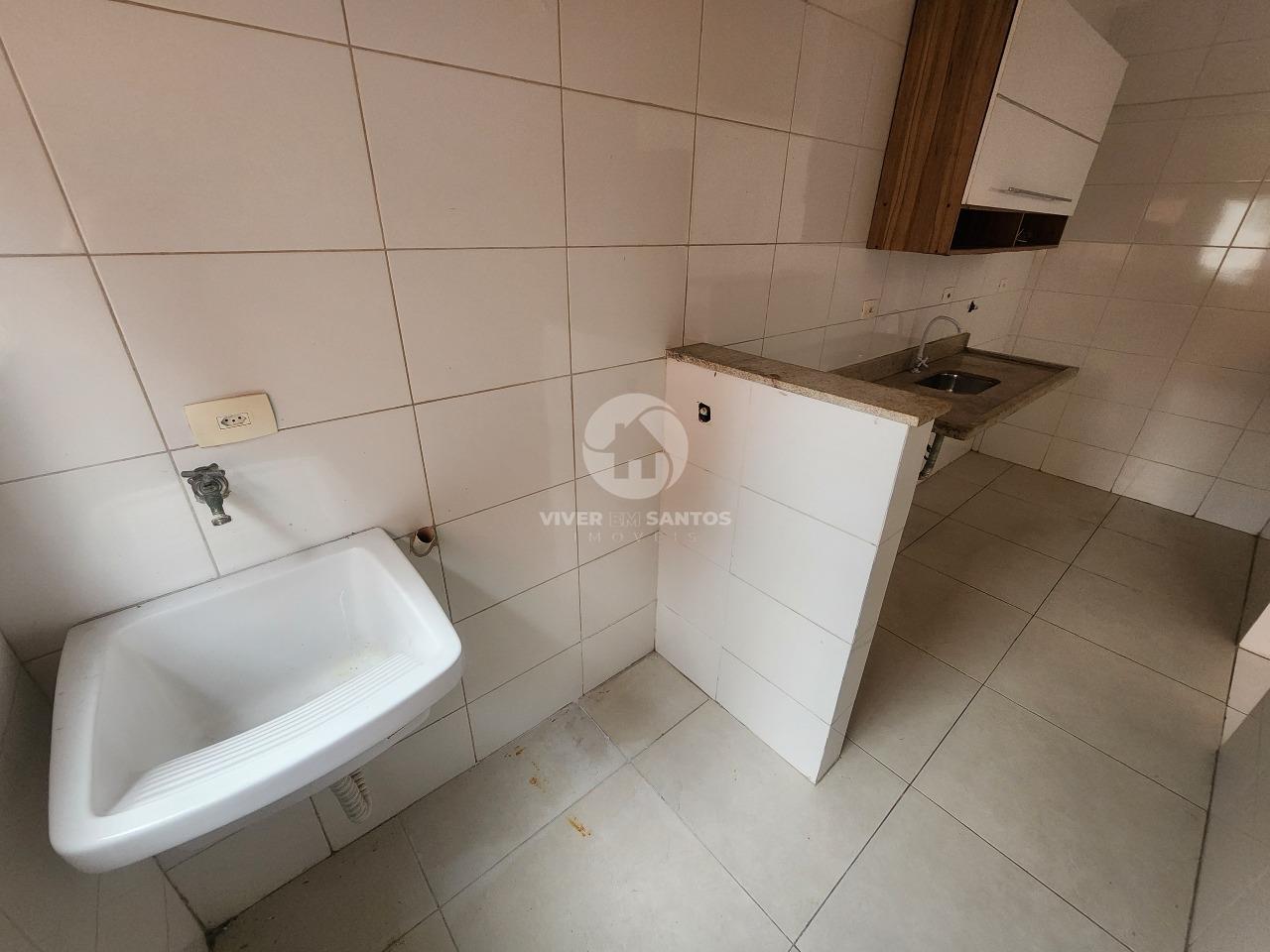 Apartamento com 1 dormitório, varanda e lazer completo no José Menino – Santos em José Menino, Santos — foto 6