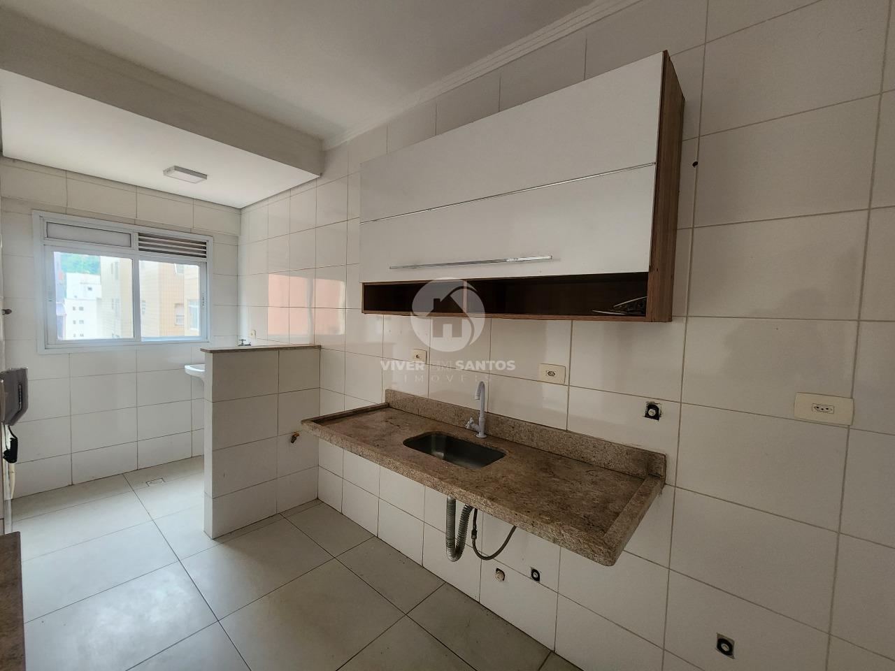 Apartamento com 1 dormitório, varanda e lazer completo no José Menino – Santos em José Menino, Santos — foto 5