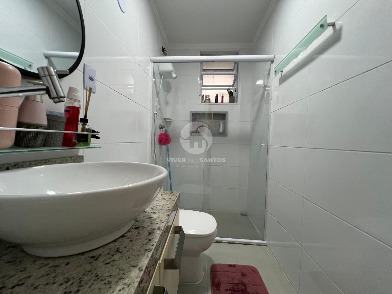 Apartamento Térreo Reformado com Quintal Charmoso no Coração do Boqueirão! em Boqueirão, Santos — foto 14