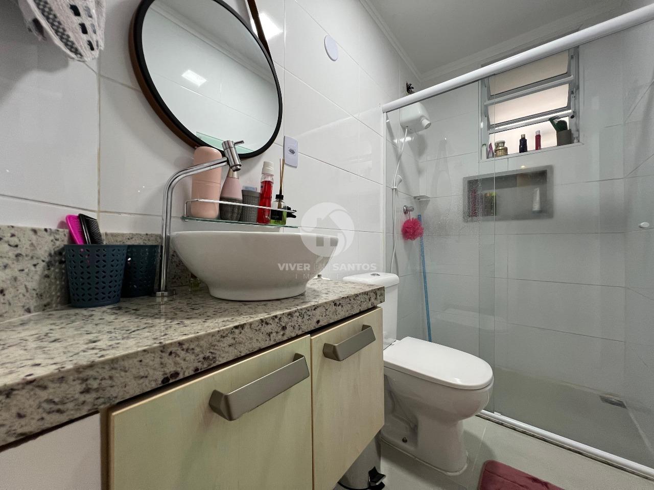 Apartamento Térreo Reformado com Quintal Charmoso no Coração do Boqueirão! em Boqueirão, Santos — foto 13