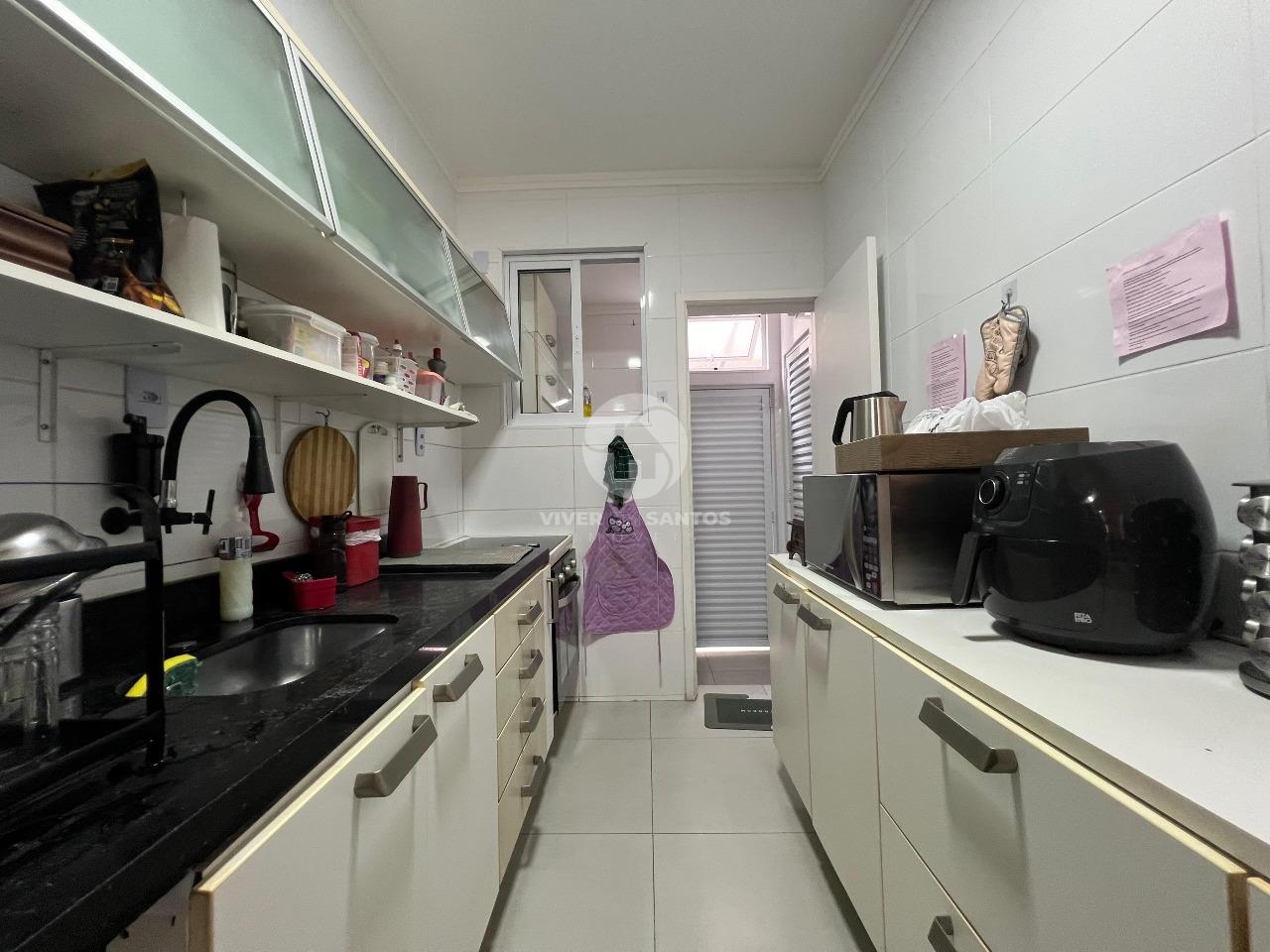 Apartamento Térreo Reformado com Quintal Charmoso no Coração do Boqueirão! em Boqueirão, Santos — foto 6