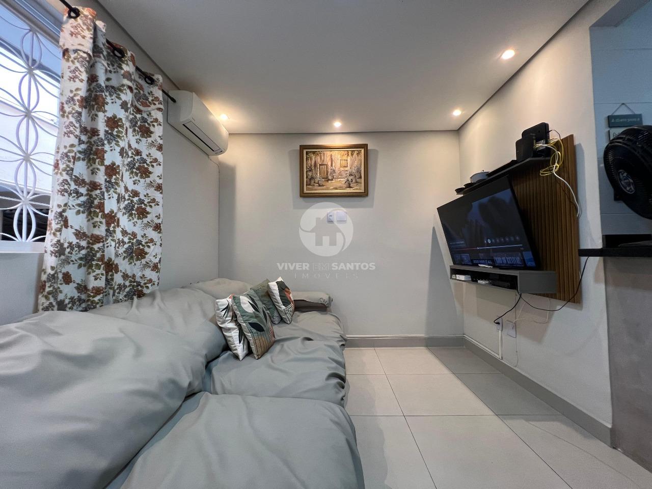 Apartamento Térreo Reformado com Quintal Charmoso no Coração do Boqueirão! em Boqueirão, Santos — foto 4