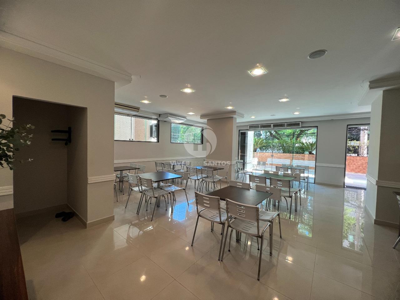 Apartamento Padrão Embaré com lazer e 2 vagas de garagem. em Embaré, Santos — foto 20