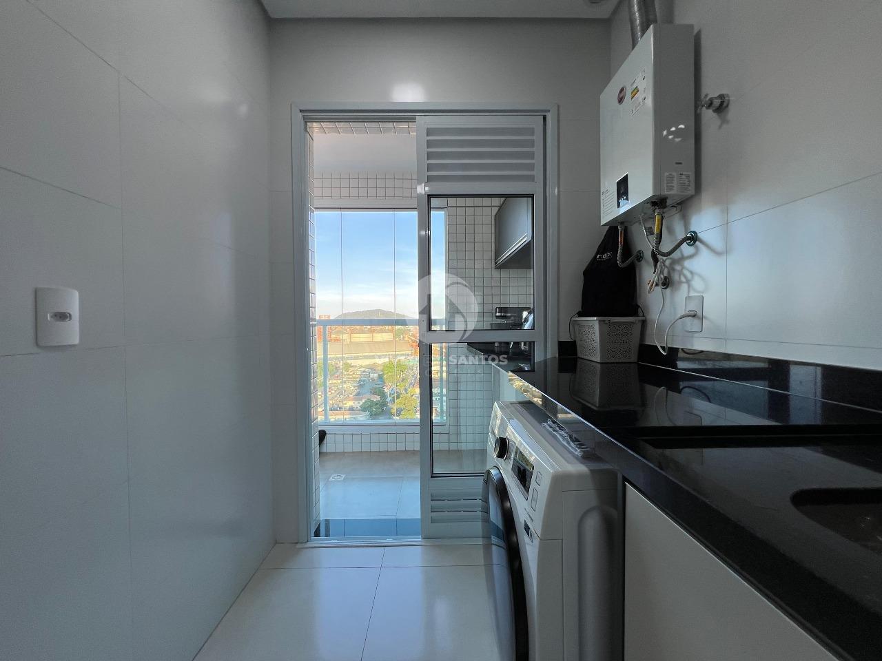 Apartamento 2 dormitorios, 1 suíte, 1 vaga demarcada. em Ponta da Praia, Santos — foto 12