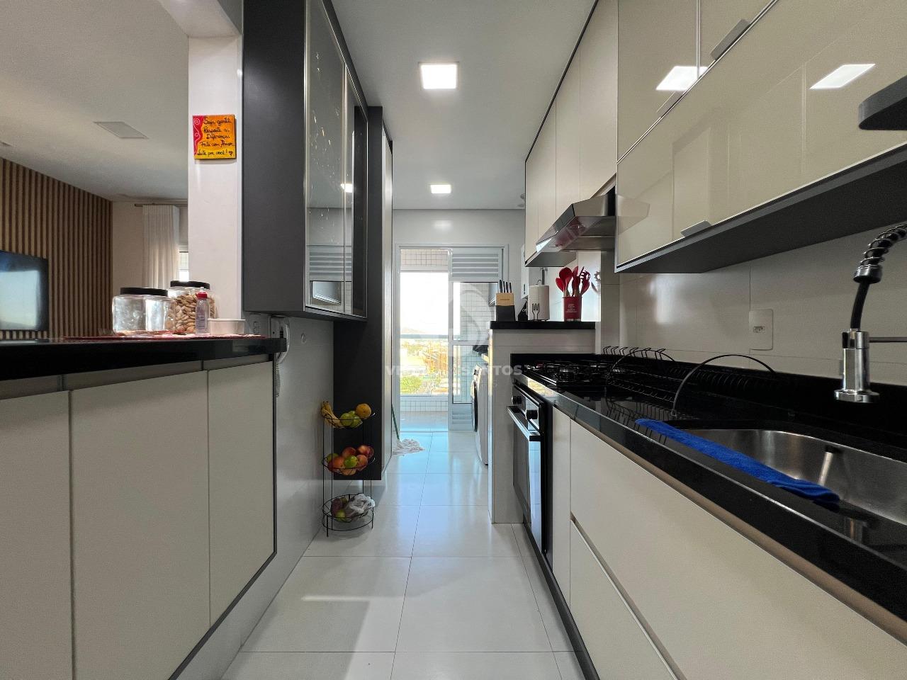Apartamento 2 dormitorios, 1 suíte, 1 vaga demarcada. em Ponta da Praia, Santos — foto 8