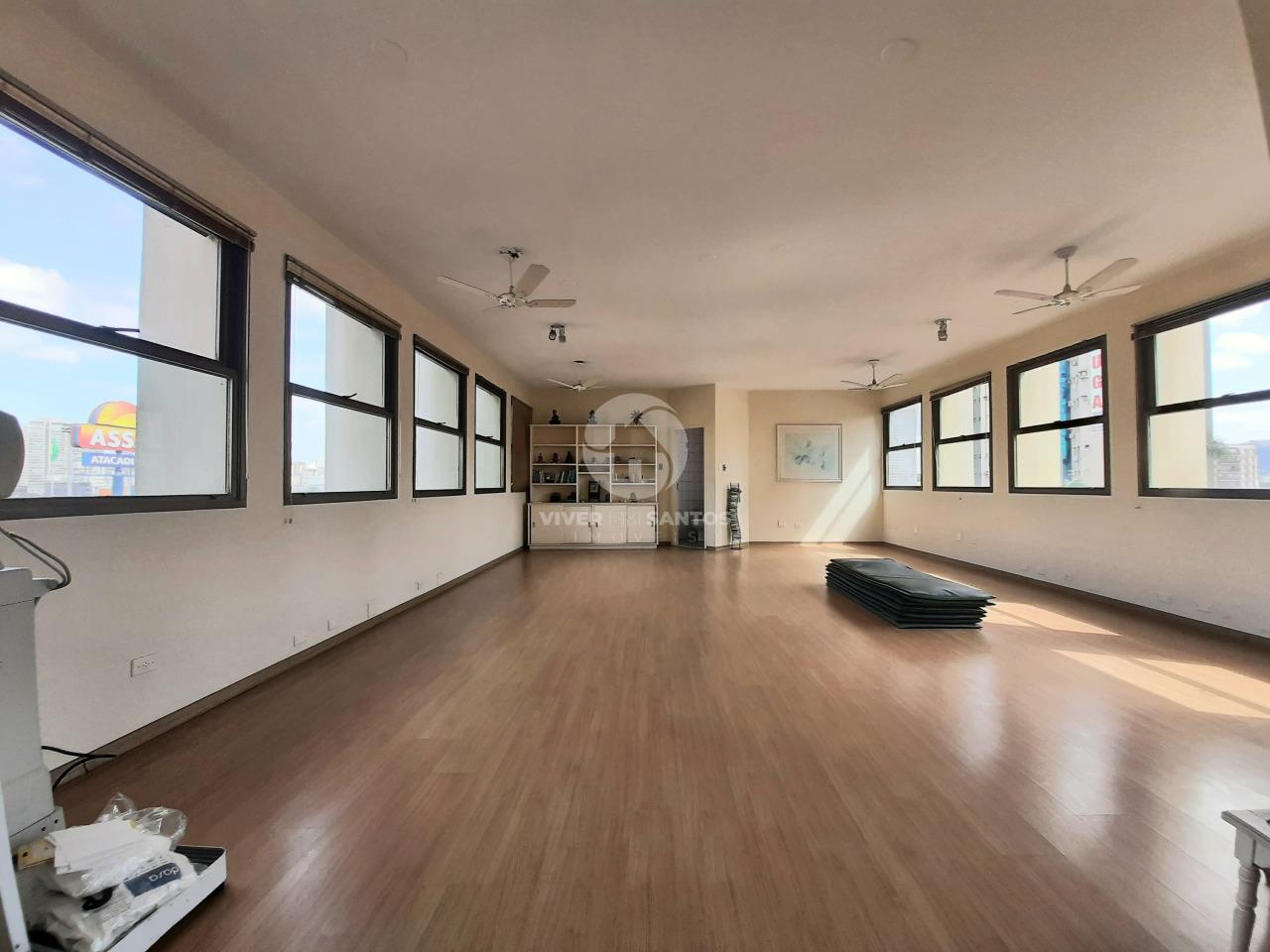 VENDO SALA COMERCIAL/EXCELENTE LOCALIZAÇÃO/PRÓXIMO A FRANCISCO GLICÉRIO/VLT/R$435 MIL. em Gonzaga, Santos — foto 3