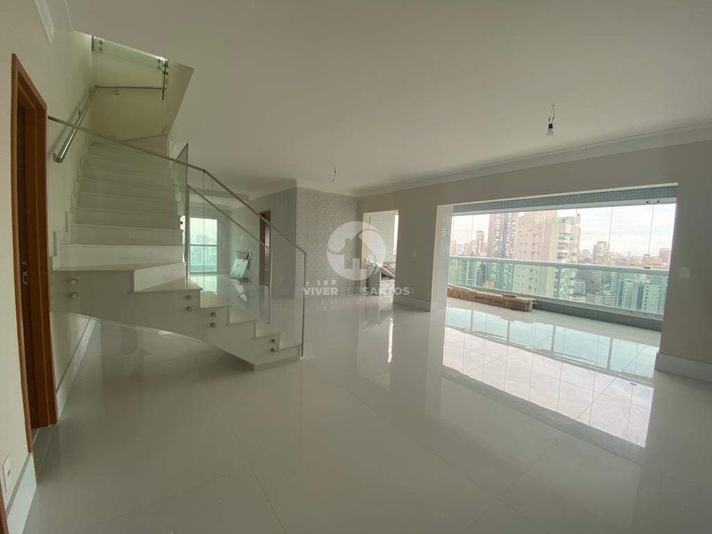 Cobertura 4 Quartos Gonzaga 289m² em Gonzaga, Santos — foto 8