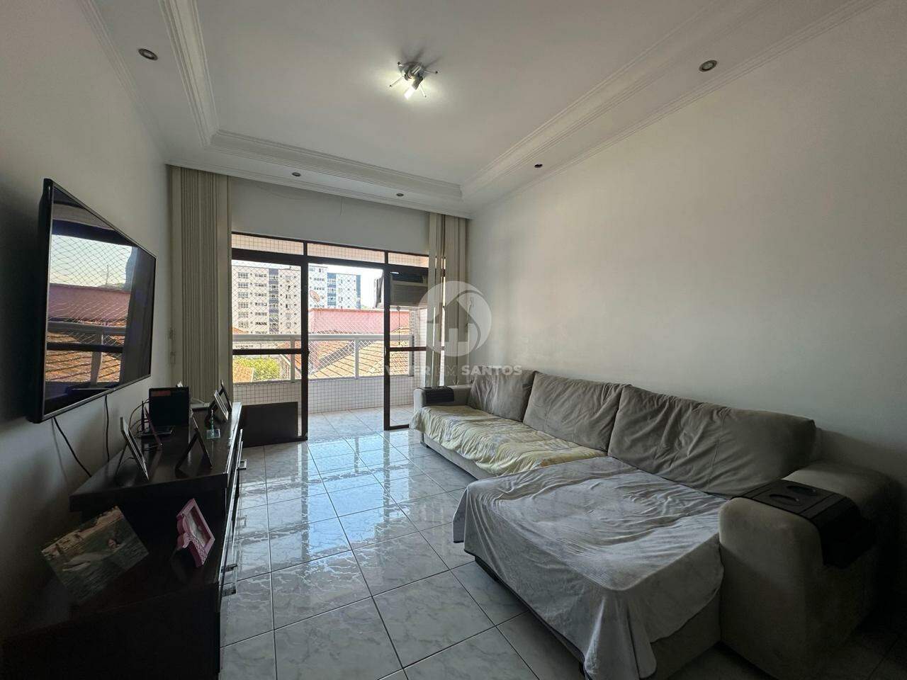 Apartamento com 2 dormitórios - Campo Grande - Santos/SP em Campo Grande, Santos — foto 3