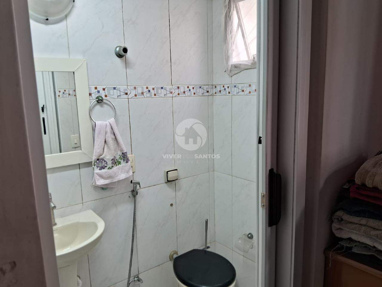 Apartamento com 2 Dormitórios (2 Suítes) - 1ª quadra da praia – Pompéia – Santos SP em Pompéia, Santos — foto 11