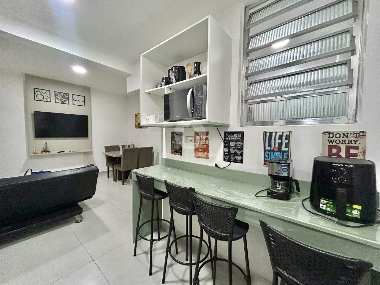 Apartamento frente mar pronto para airbnb em Aparecida, Santos — foto 8