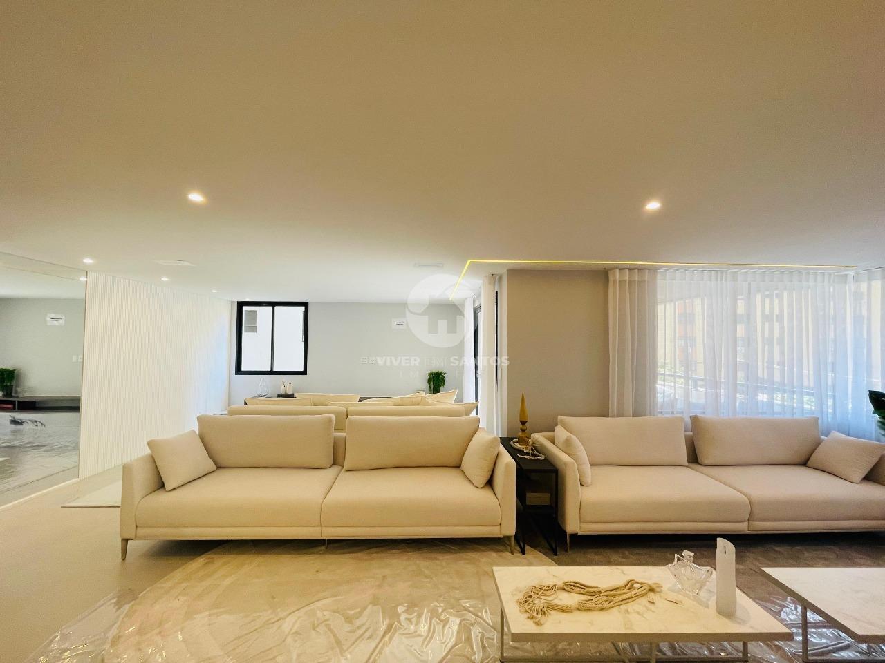 APARTAMETO ALTO PADRÃO/4 SUÍTES/3 CLOSET/4 VAGAS E DEPÓSITO em Boqueirão, Santos — foto 2