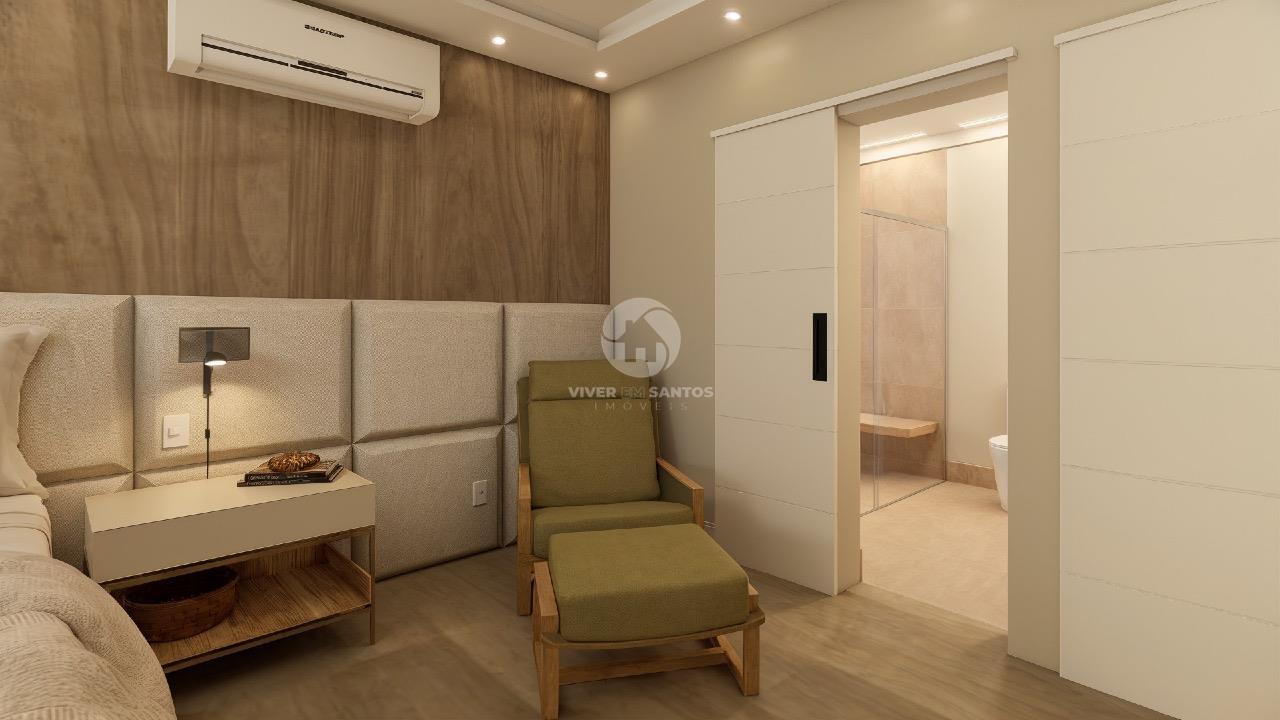 Apartamento com 3 suítes à venda, 220m² - Vila Rica - Santos/SP em Boqueirão, Santos — foto 13
